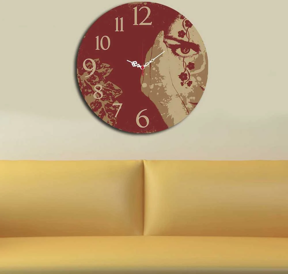 Wallity Dekoratyvinis MDF laikrodis Ms-0