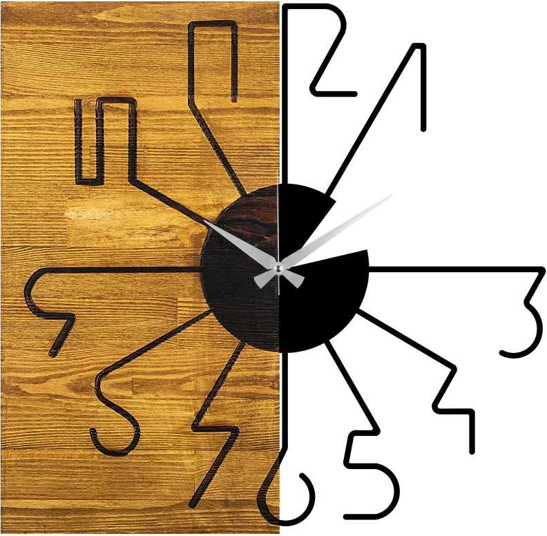 Wallity Dekoratyvinis medinis sieninis laikrodis Wooden Clock 29