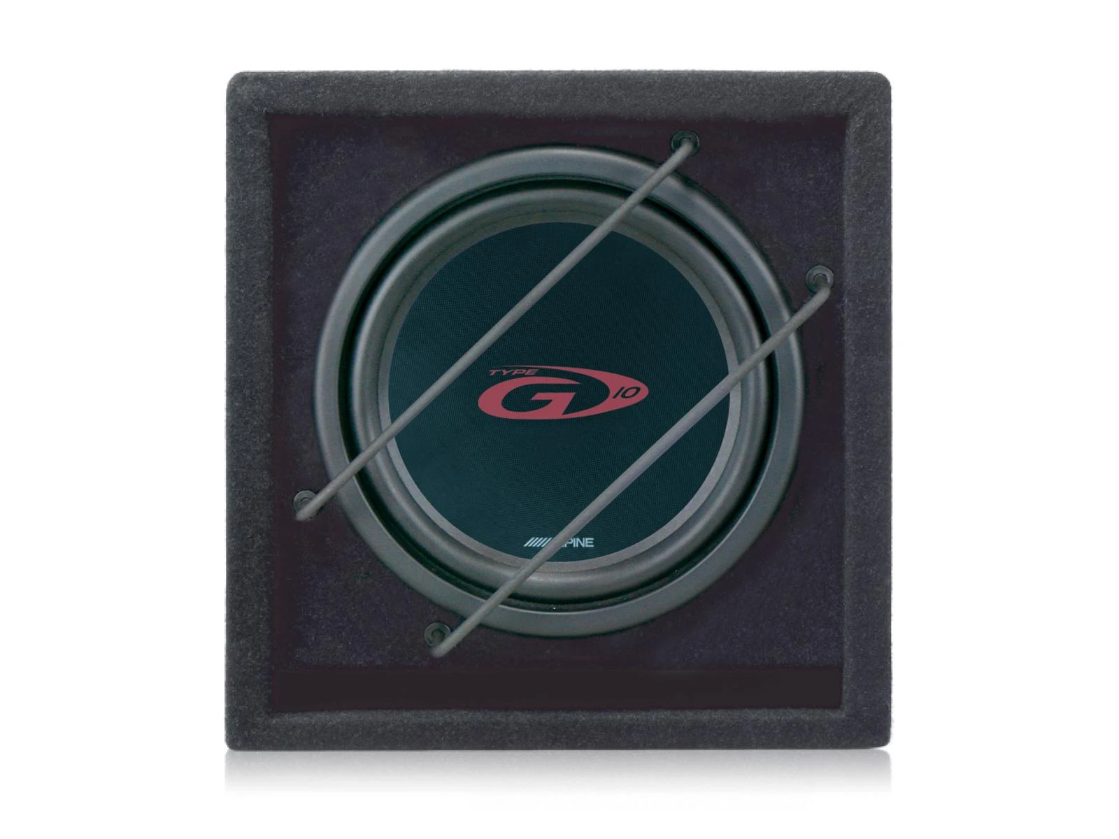Alpine SBG-1044BR su apsauginėmis grotelėmis