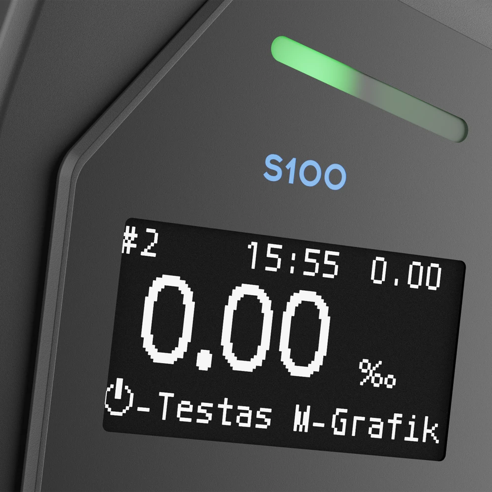 Alkotesteris Alcodetector S100