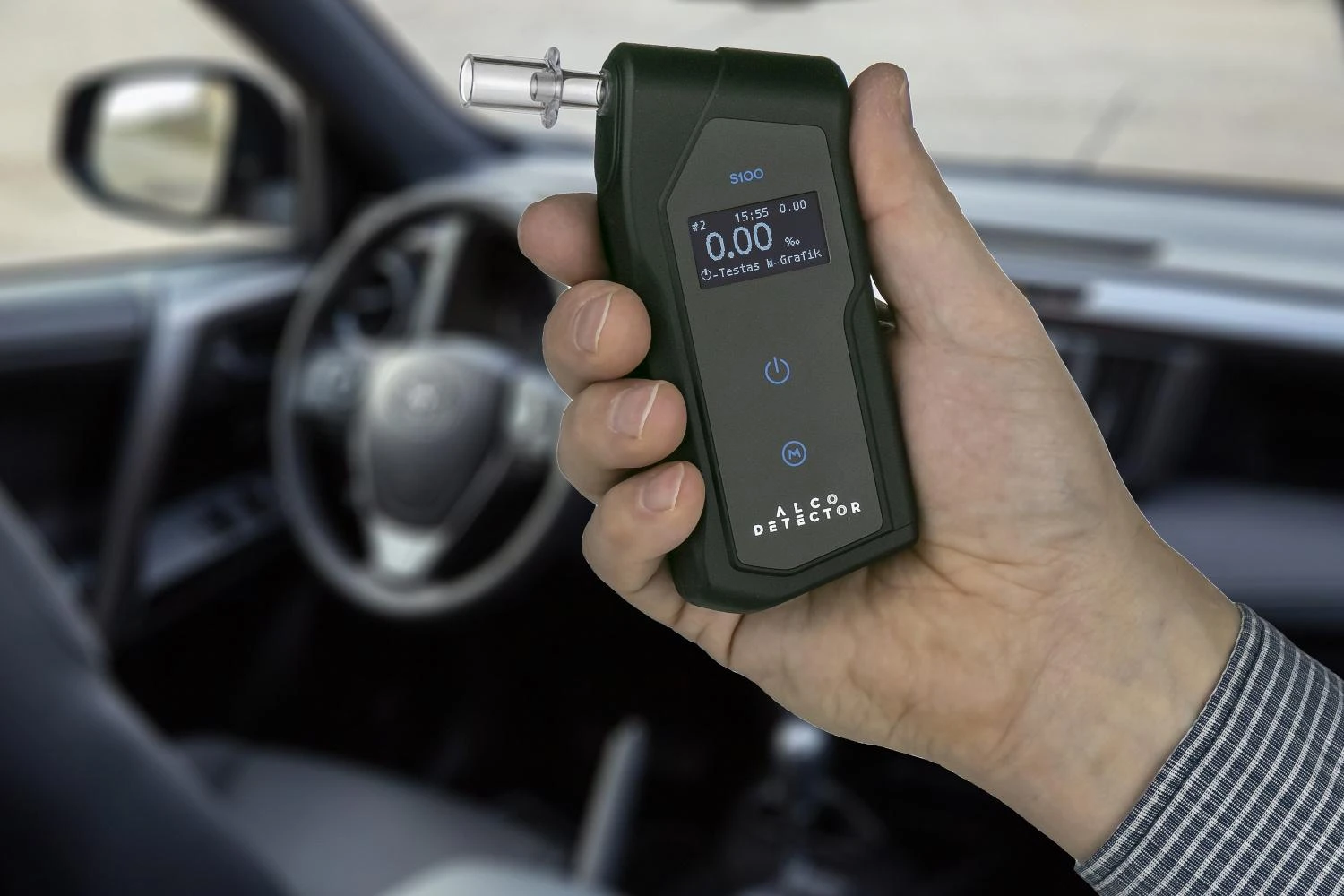 Alkotesteris Alcodetector S100