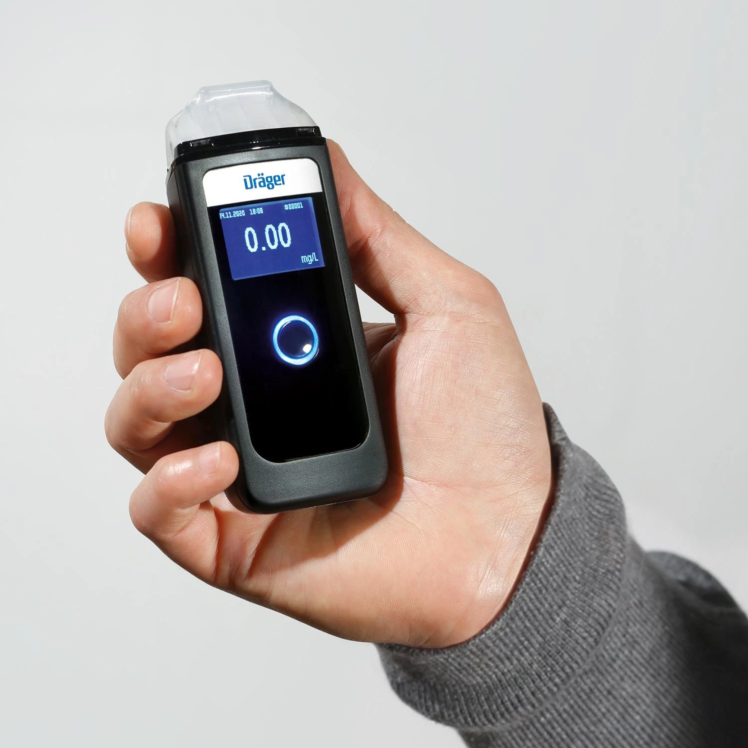 Alkotesteris Dräger Alcotest 4000 degantis ekranas