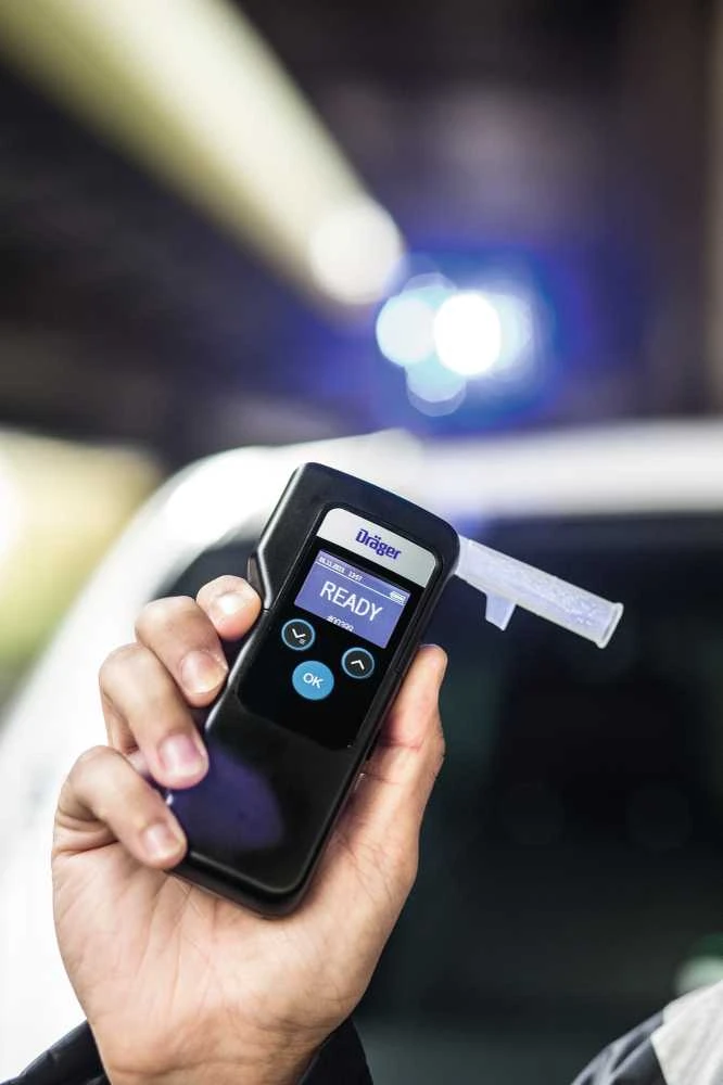 Dräger Alcotest 6000 BT ekrano rodmenys