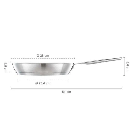 Fiskars All Steel pure keptuvė 28cm (1065628)