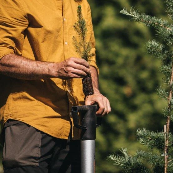 Fiskars Xact sodintuvas darbui stovint (1057077)
