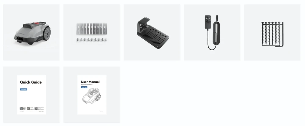 Belaidis vejos robotas Terramow MINI 500 (5 arams)