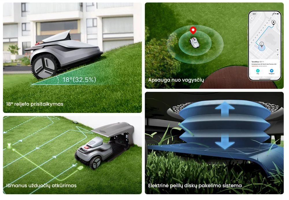 Belaidis vejos robotas Terramow V1000 (12a)
