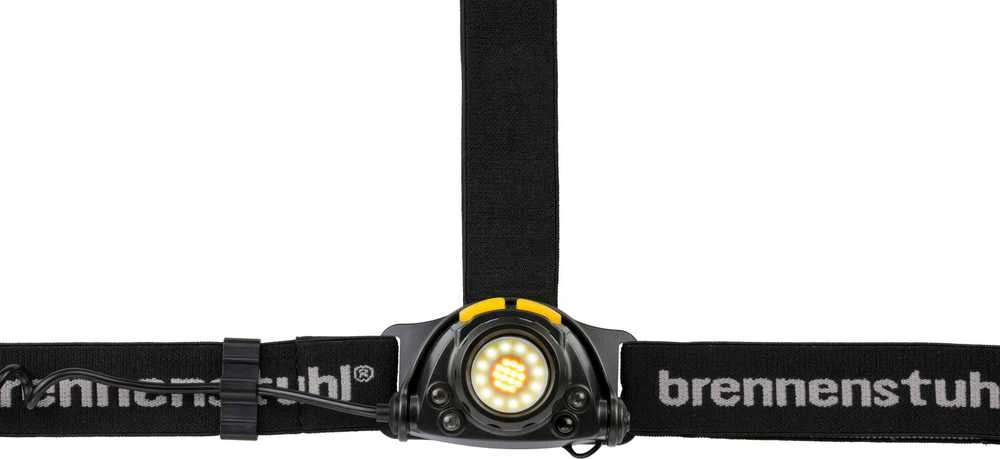 LED žibintas su jutikliu 350 lm, įkraunamas, tvirtinamas ant galvos - brennenstuhl ®