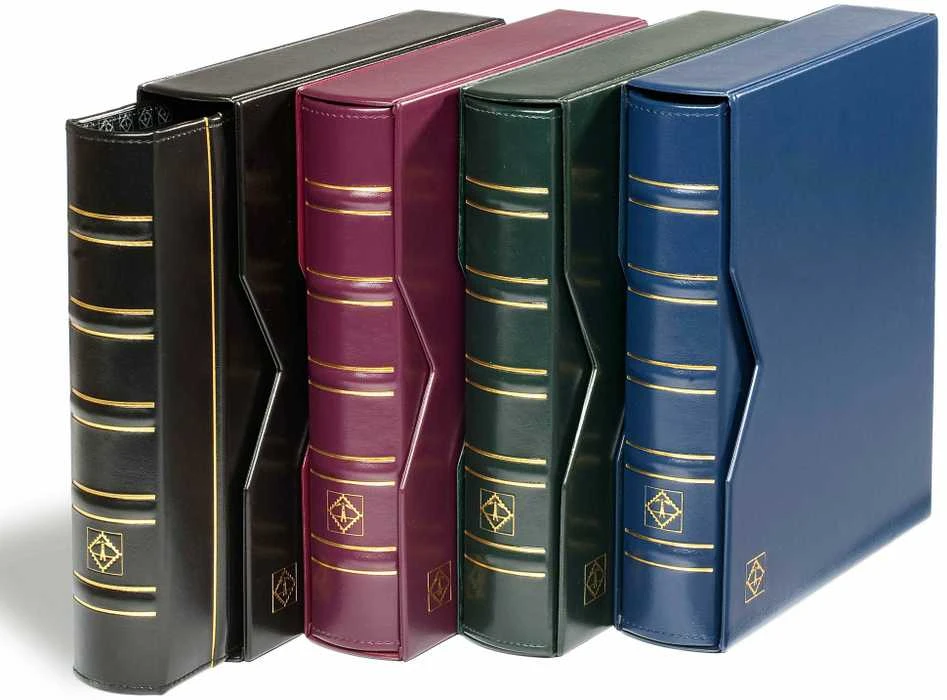 LEUCHTTURM OPTIMA albumas monetoms ( žalias )