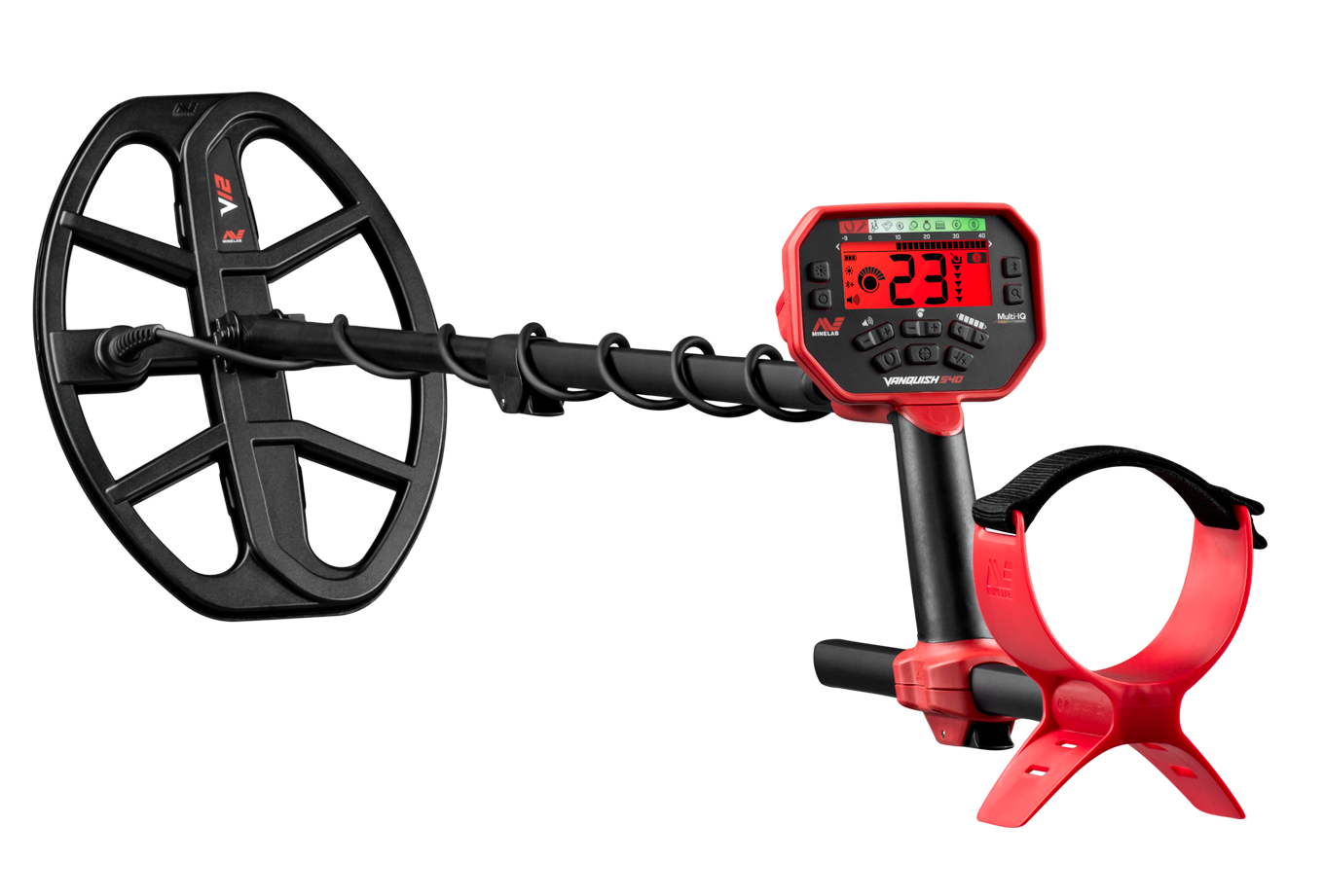 Minelab Vanquish 540 PRO pack metalo detektorius su gausia komplektacija