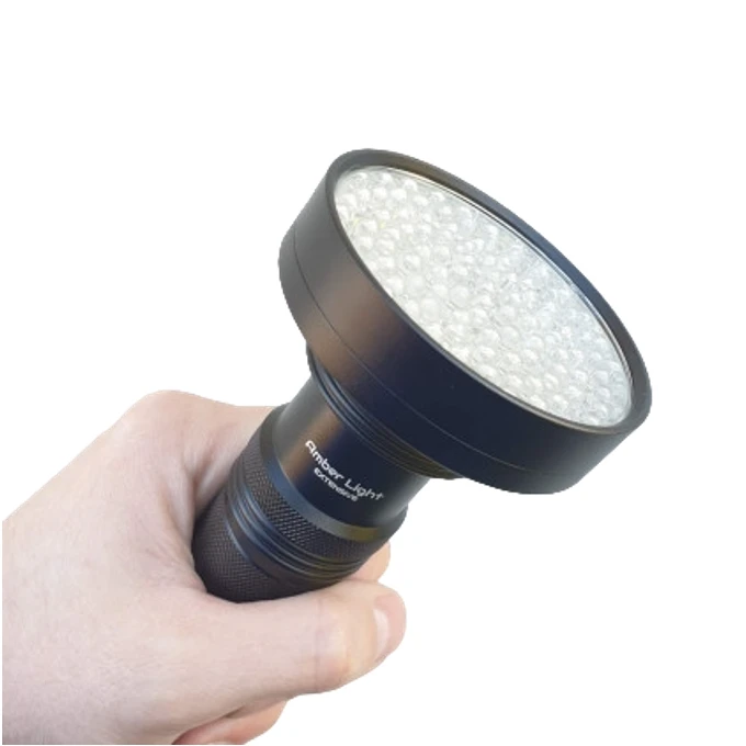 UV žibintas gintarų paieškai 100 LED