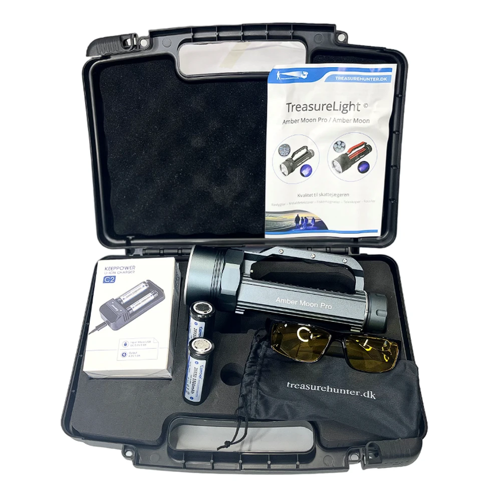 UV žibinto rinkinys gintarų paieškai - AMBER MOON PRO STARTER KIT 42W