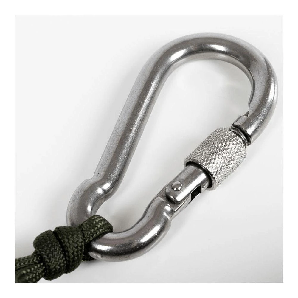 Virvė magnetui su karabinu 20m Ø 8mm ( žalios spalvos)