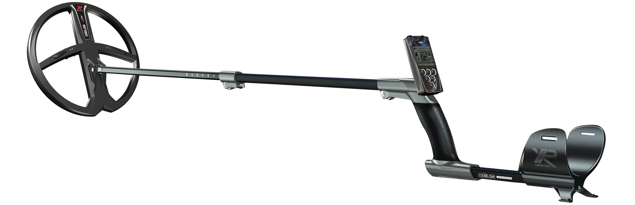 Metalo detektorius XP DEUS pilna komplektacija su 28cm X35 rite, pultu ir belaidėmis WS4 ausinėmis.
