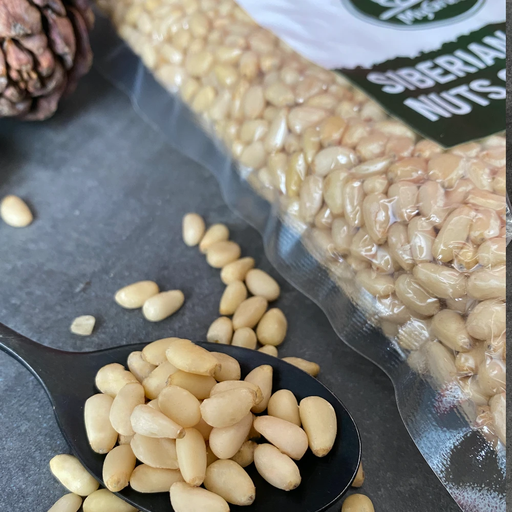 Kedrų riešutai 0,2kg