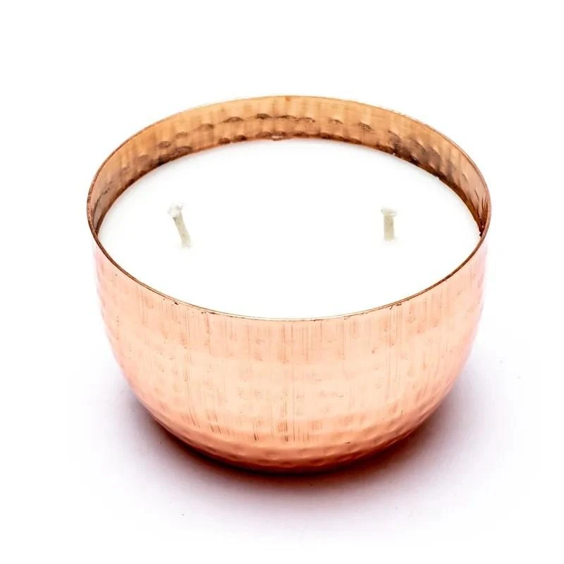 Song Of India Ajurvedinė augalinio vaško kvepianti žvakė indelyje Pitta Aqua Oud 2 Wick, 200g