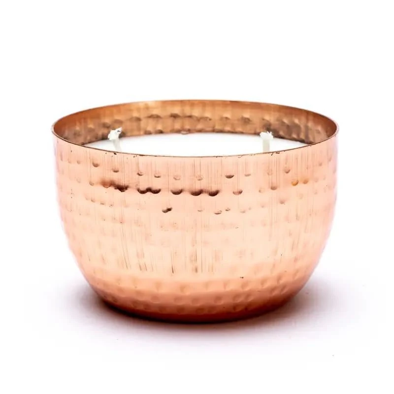 Song Of India Ajurvedinė augalinio vaško kvepianti žvakė indelyje Pitta Aqua Oud 2 Wick, 200g