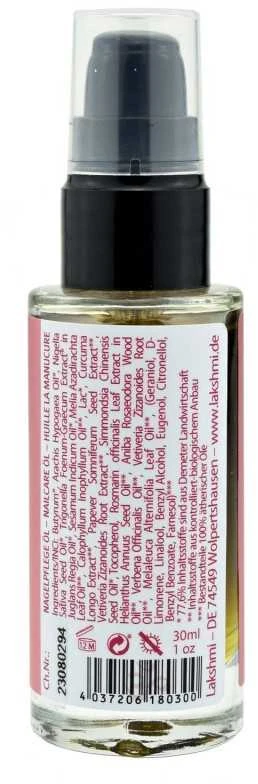 Ajurvedinis nagų priežiūros aliejus, ekologiškas, Lakshmi, 30ml