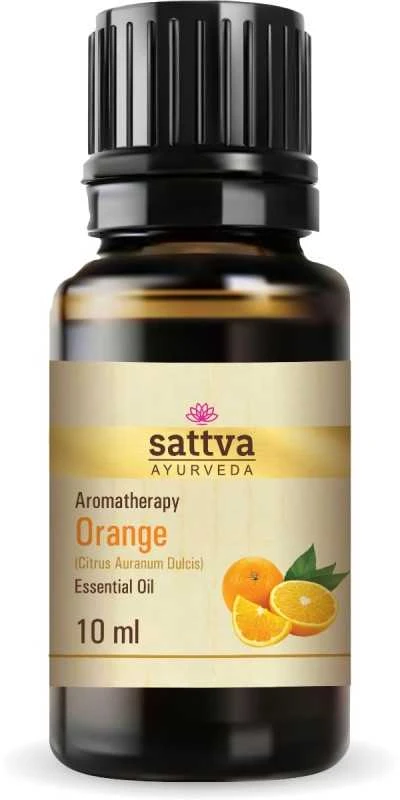 Apelsinų eterinis aliejus Oranžinis, Sattva Ayurveda, 10ml