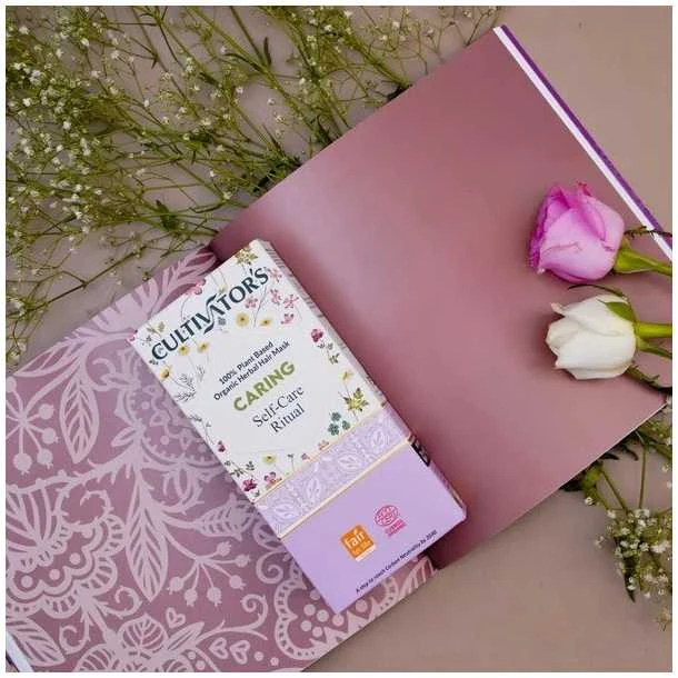 Apsauganti augalinė plaukų kaukė milteliais Caring, Cultivator's, 100g