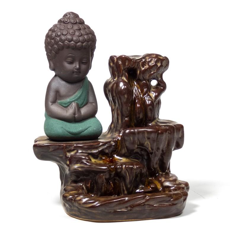 Atbulinio smilkimo Krioklio Efekto Backflow laikiklis Little Buddha