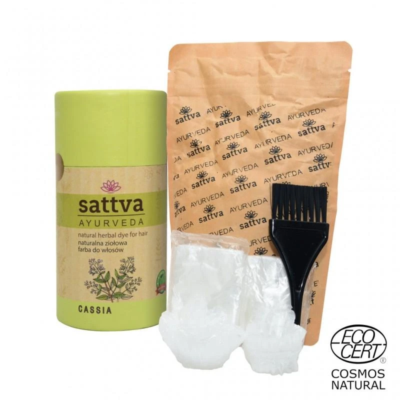 Augaliniai bespalviai plaukų dažai-kondicionierius Neutral Cassia, Sattva Ayurveda, 150g