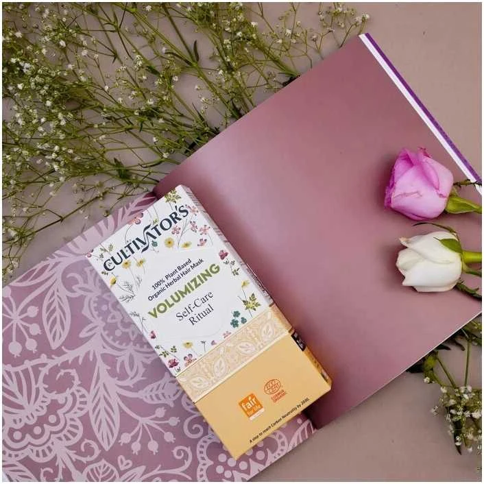 Augaliniai plaukų kaukės milteliai apimčiai Volumizing, Cultivator's, 100g