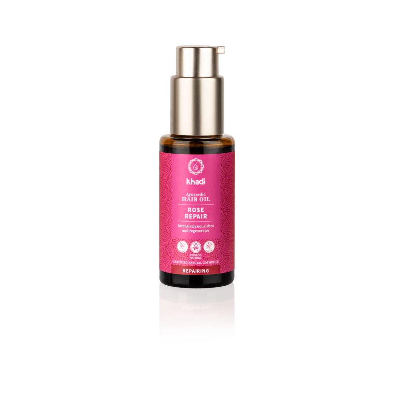 Atstatantis plaukų aliejus Rose Repair, Khadi, 50 ml