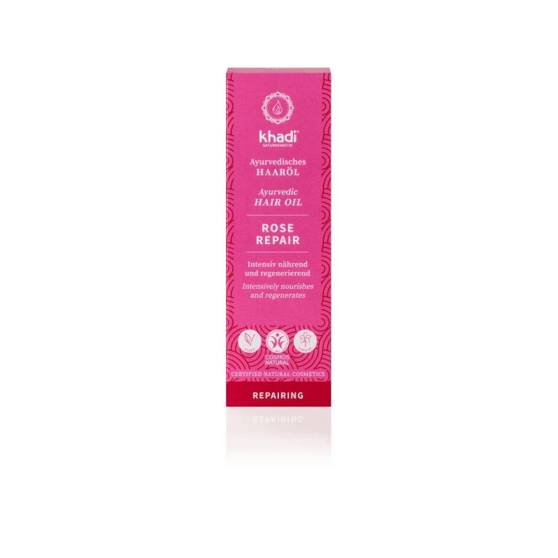 Atstatantis plaukų aliejus Rose Repair, Khadi, 50 ml