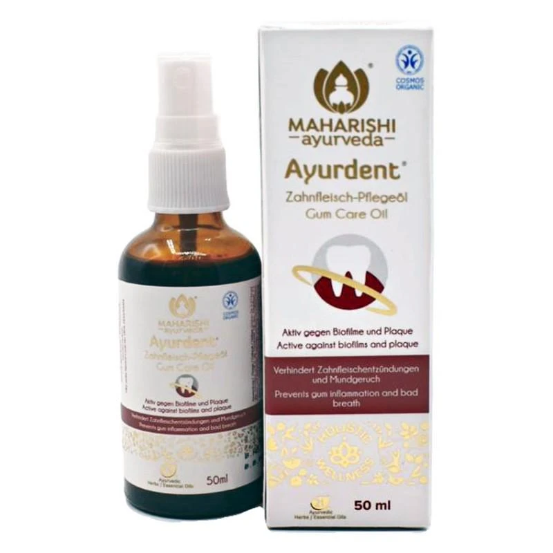 Dantenų priežiūros aliejus Ayurdent, Maharishi Ayurveda, 50ml