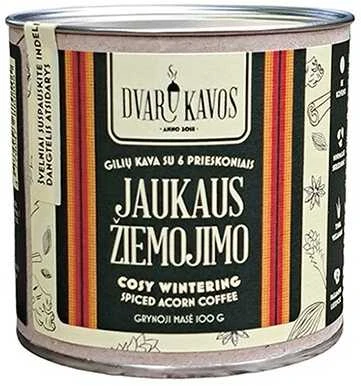 Dvaro Kavos Ažuolo gilių kava su prieskoniais Jaukaus Žiemojimo, 100g