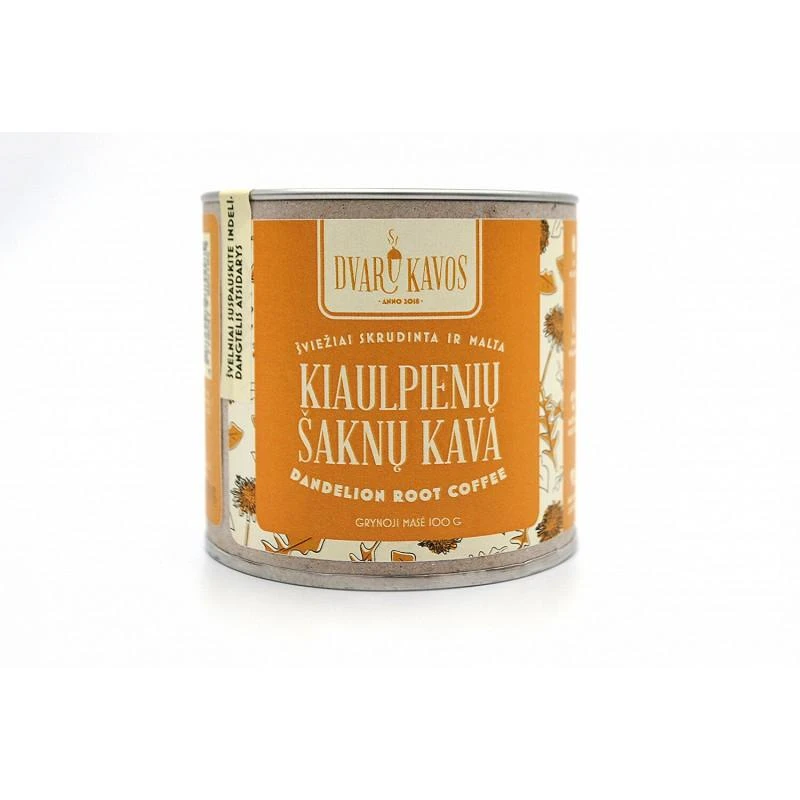 Dvaro Kavos Kiaulpienių šaknų kava, 100g