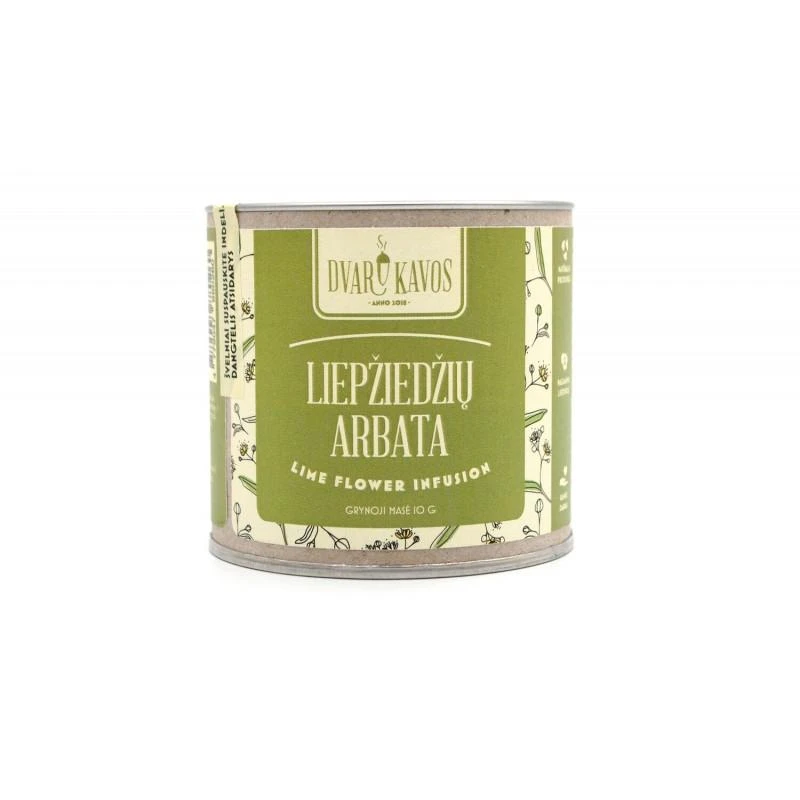 Dvaro Kavos Liepžiedžių arbata, 10g