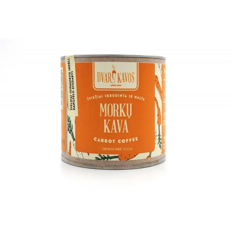 Dvaro Kavos Morkų kava, 100g