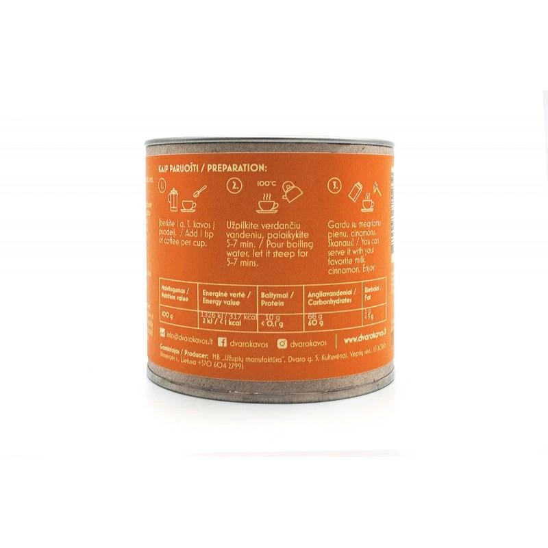 Dvaro Kavos Morkų kava, 100g