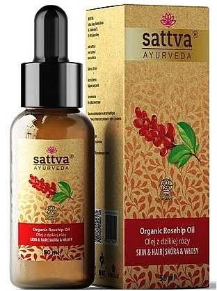 Erškėtuogių aliejus Rosehip, Sattva Ayurveda, 50ml