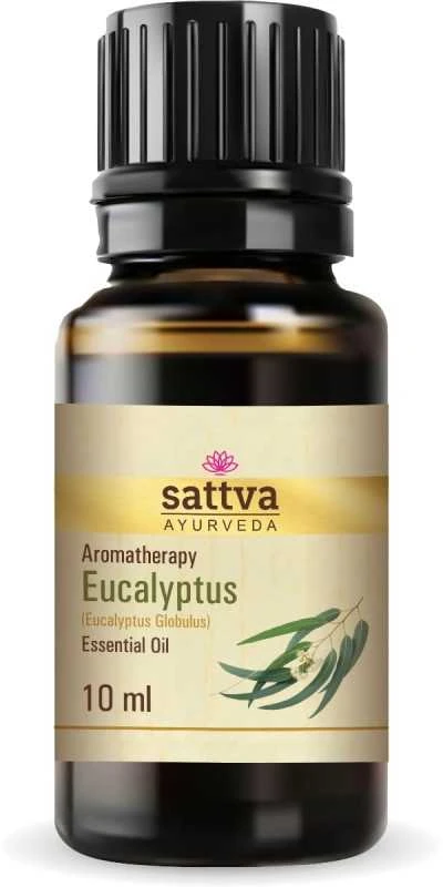 Eukaliptų eterinis aliejus Eucalyptus, Sattva Ayurveda, 10ml