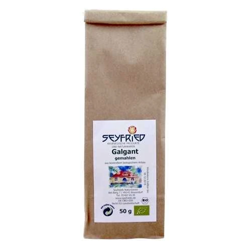 Galangalas (vaistinė alpinija), maltas, ekologiškas, Seyfried, 50g