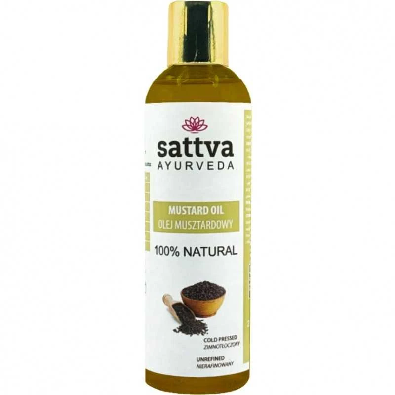 Garstyčių sėklų aliejus, pirmojo šalto spaudimo, Sattva Ayurveda, 250ml