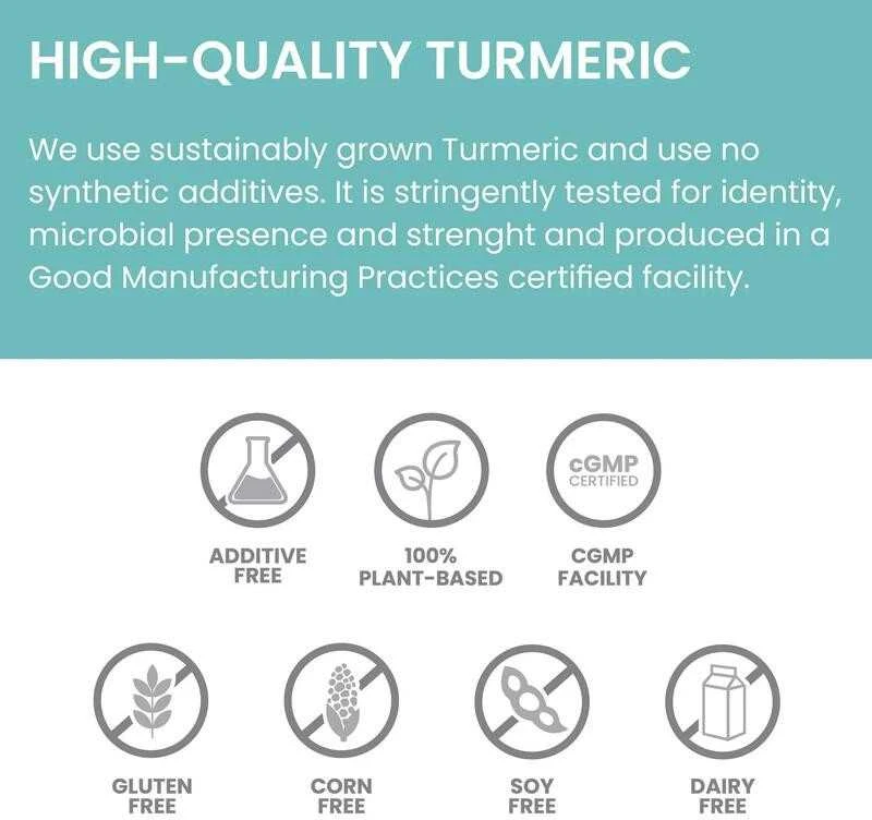 Himalaya Herbals Ciberžolė Turmeric 95 Organic, Himalaya, 60 kapsulių