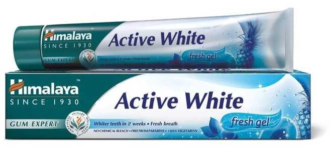 Himalaya Herbals Gaivinantis balinantis dantų gelis Active Baltas Fresh Gel, Himalaya, 75ml