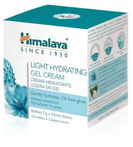 Himalaya Herbals Lengvai drėkinantis gelinis veido kremas, Himalaya, 50g