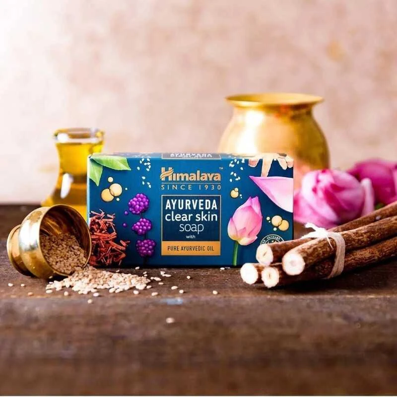 Himalaya Herbals Muilas su ajurvedinėmis žolelėmis Švari Oda, Himalaya, 125g