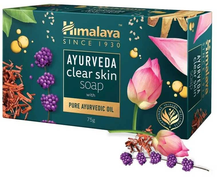 Himalaya Herbals Muilas su ajurvedinėmis žolelėmis Švari Oda, Himalaya, 125g
