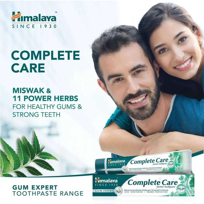 Himalaya Herbals Vaistažolių dantų pasta Complete Care Gum Expert, Himalaya, 75ml