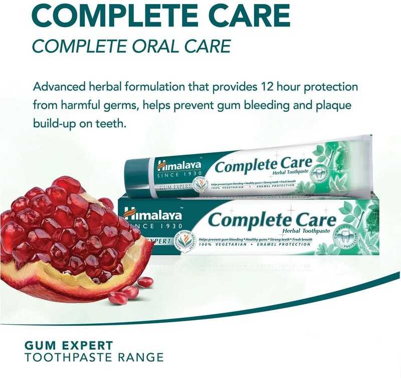 Himalaya Herbals Vaistažolių dantų pasta Complete Care Gum Expert, Himalaya, 75ml
