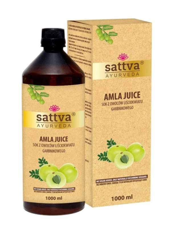 Indiškojo lapainio Amla sultys, Sattva Ayurveda, 1l