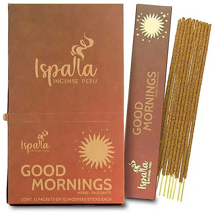 Ispalla Incense Peru Smilkalai ISPALLA GOOD MORNINGS