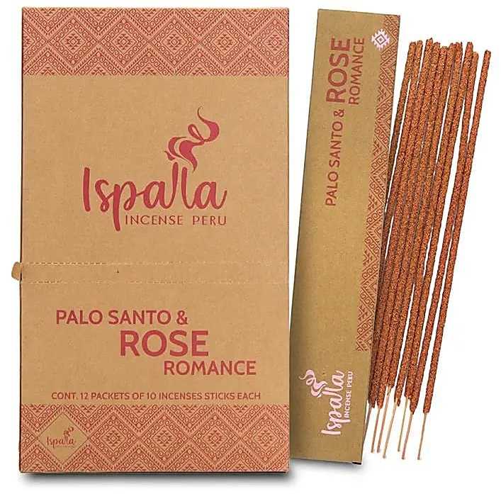 Ispalla Incense Peru Smilkalai ISPALLA PALO SANTO & ROSES