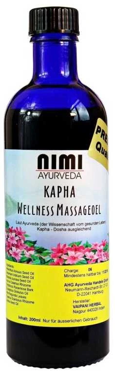 Kūno aliejus Kapha, Nimi Ayurveda, 200 ml